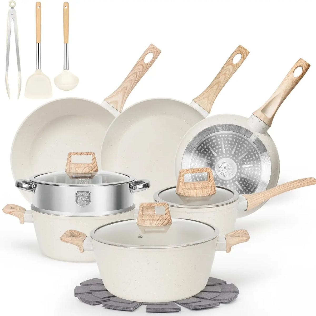Granite Induction Cookware Set